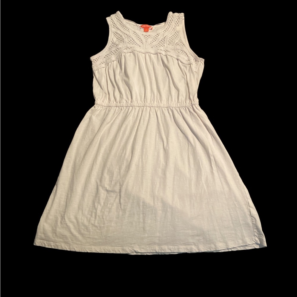 Joe Fresh White Sleeveless Dress